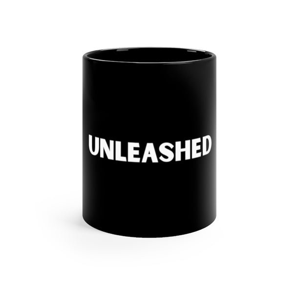 Unleashed Black mug 11oz