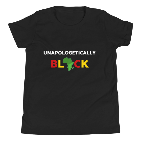 Unapologetically Black Youth Short Sleeve T-Shirt