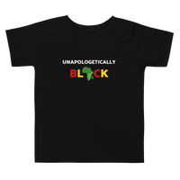Unapologetically Black Toddler Short Sleeve Tee